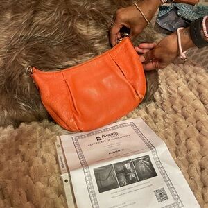 Vibrant Orange Women's Shoulder Bag